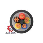 سطح مقطع کابل مفتول مس پنج رشته خراسان افشارنژاد