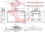 ابعاد-HMI-SIEMENS-6AV2128-3UB27-0AX06AV2128-3UB57-0AX0
