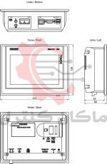 ابعاد-HMI-زیمنس-6AV2124-0GC01-0AX0