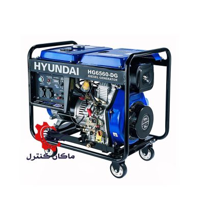 موتور برق هیوندای 6KW گازوئیلی HG6560-DG