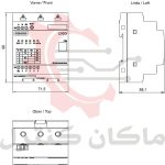 ابعاد-ماژول-زیمنس-6ED1055-5MC08-0BA2