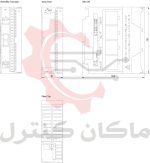 ابعاد کارت توسعه 6ES7331-7HF01-0AB0