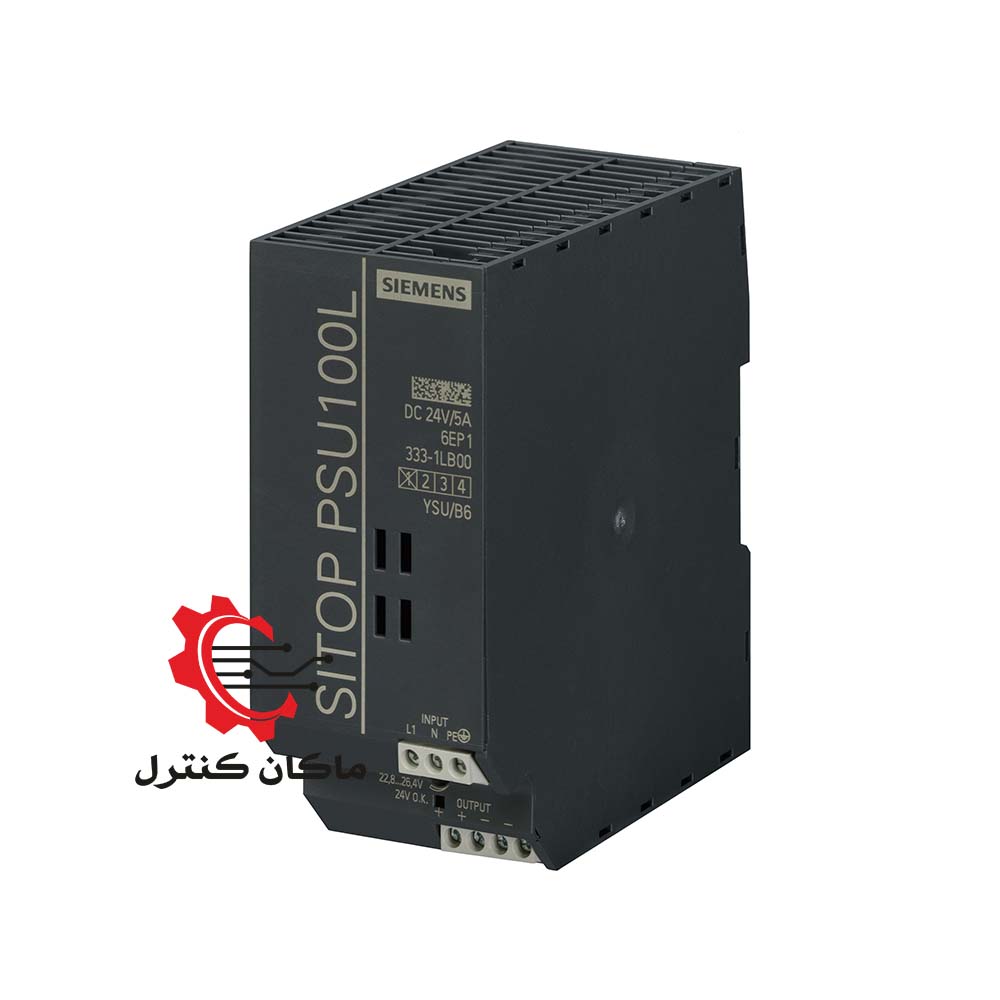 منبع تغذیه زیمنس SITOP PSU100L 1AC 24VDC 5A منبع تغذیه زیمنس SITOP PSU100L 1AC 24VDC 5A