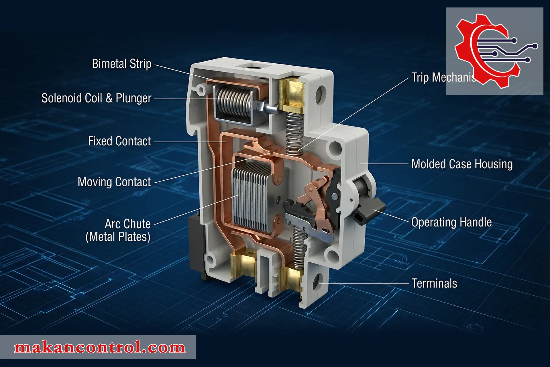 ساختار داخلی و عملکرد فنی کلید مینیاتوری