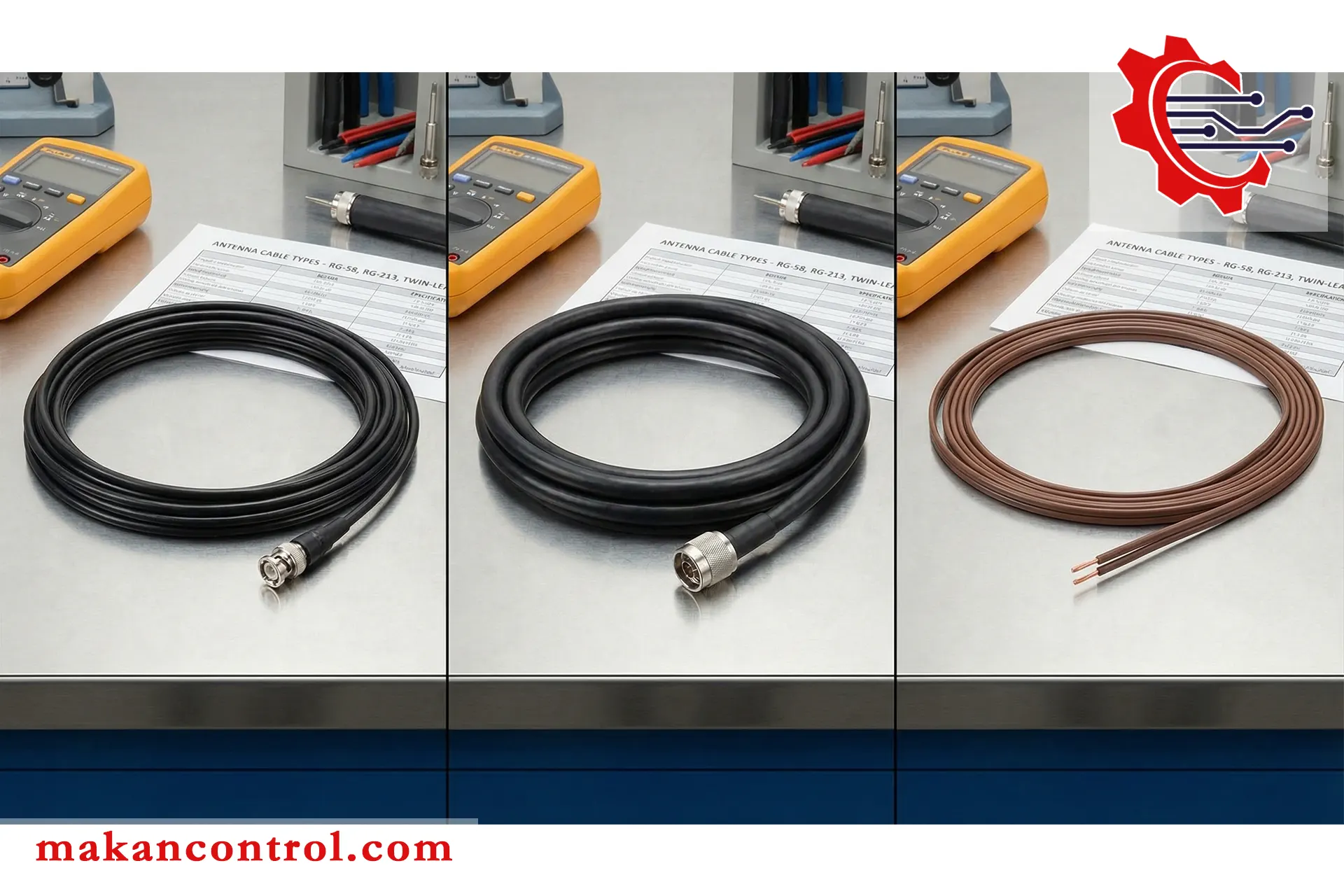 انواع کابل آنتن و مشخصات فنی هرکدام؛ انتخابی هوشمند برای نیازهای متنوع