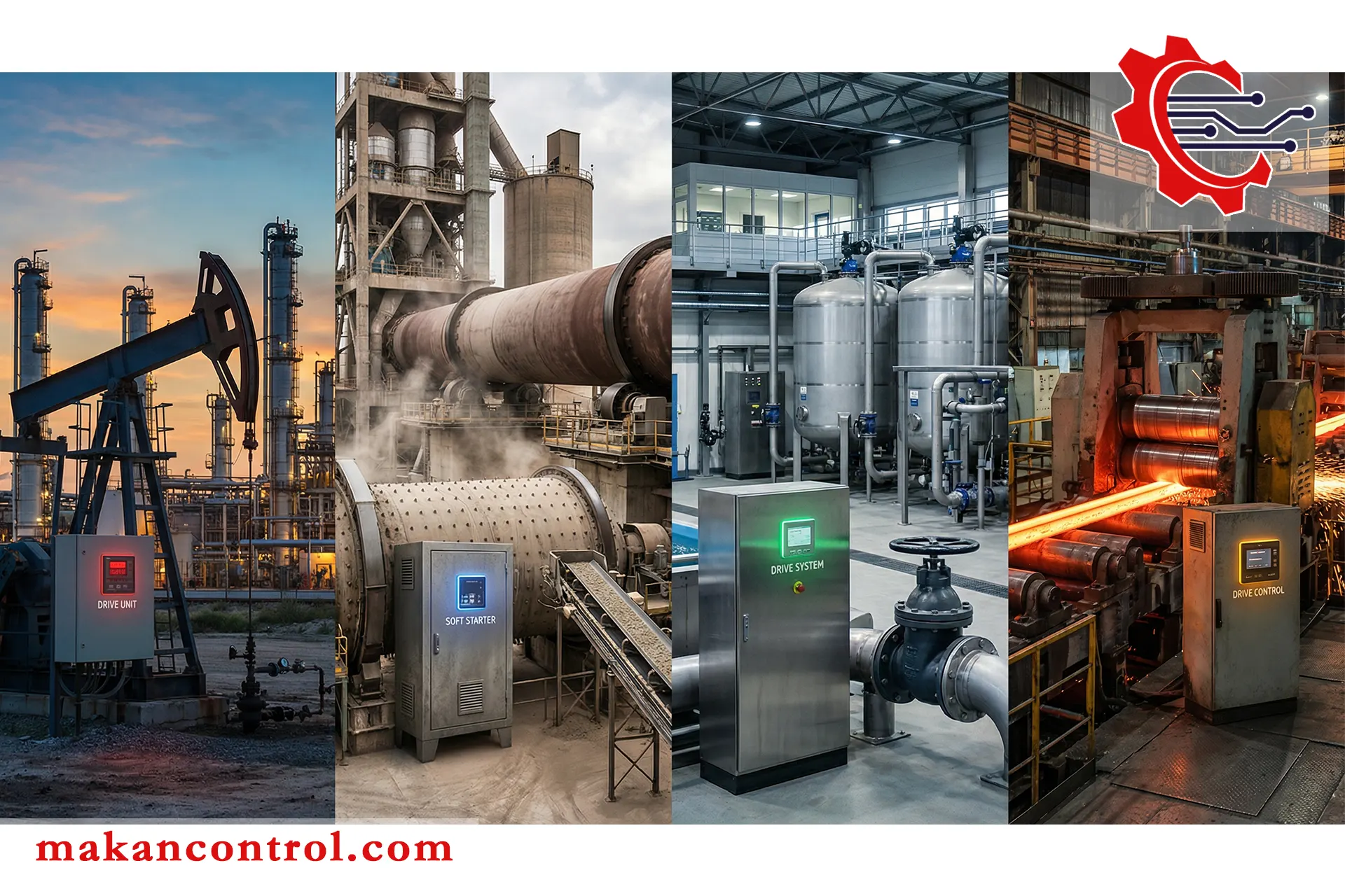 از معدن تا تولید: کاربردهای شگفت‌انگیز درایو و سافت استارتر