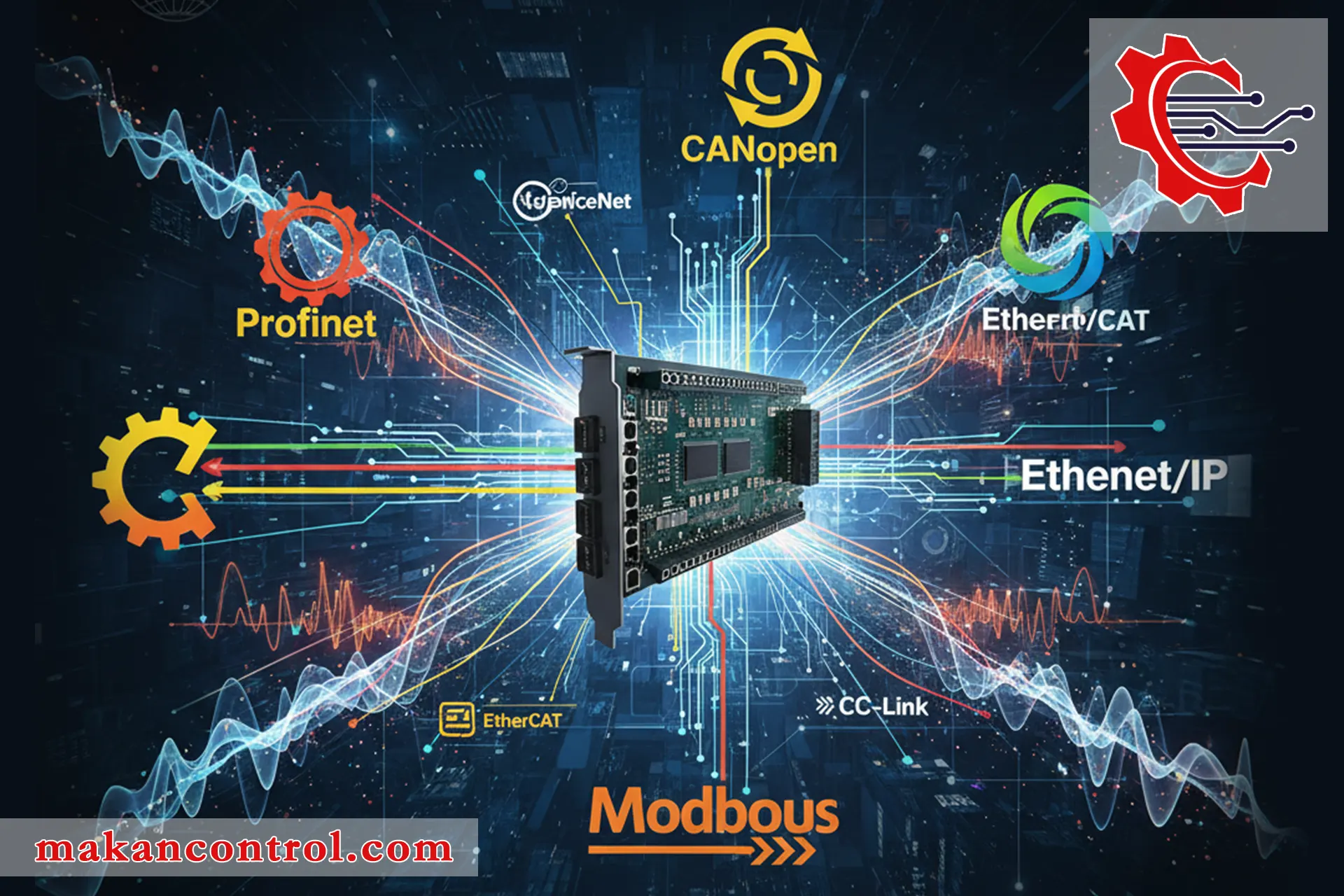 استانداردها و پروتکلهای ارتباطی کارتهای توسعه I/O
