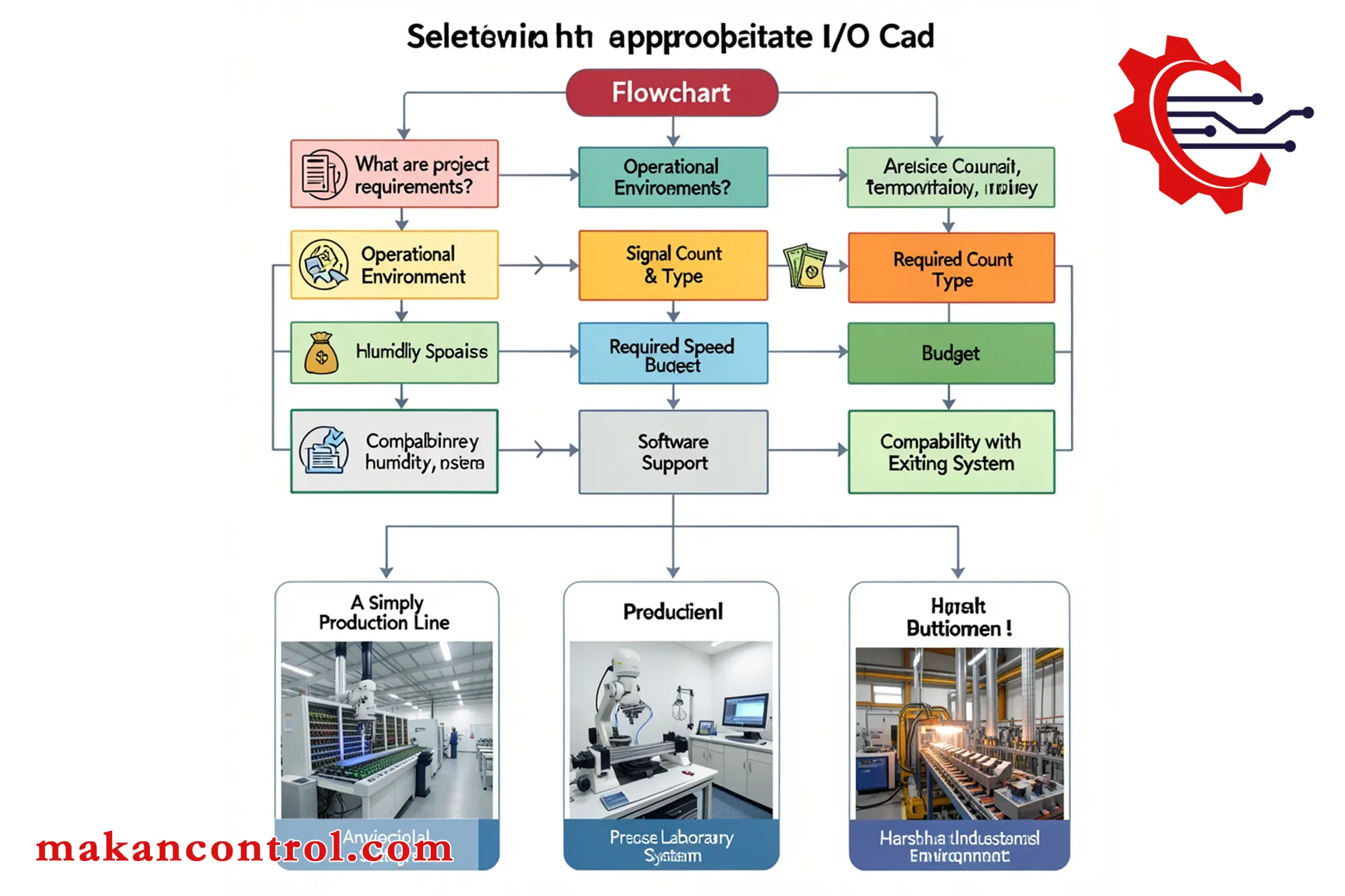 انتخاب کارت توسعه I/O مناسب