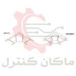 زانویی عمودی 90 درجه نردبان کابل